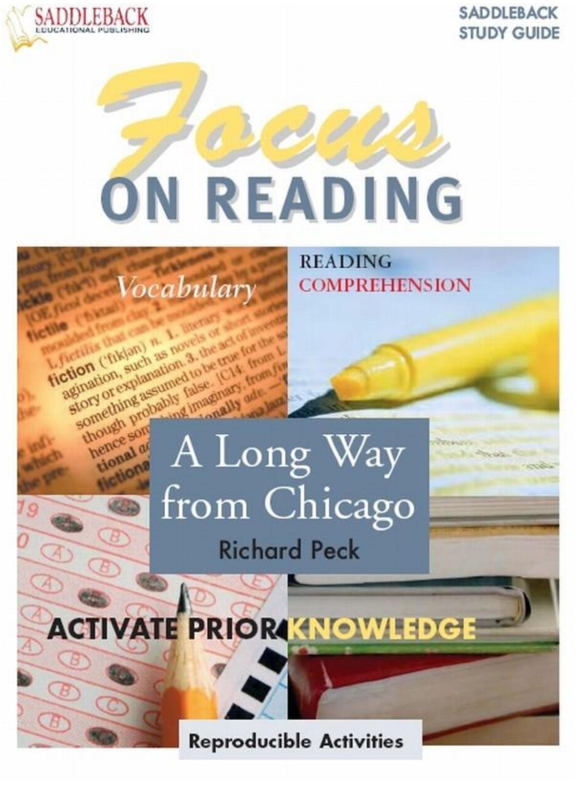 Focus on Reading: A Long Way from Chicago by Lisa French