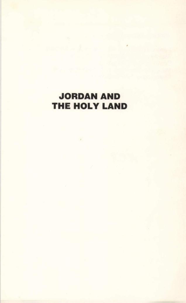 Fodor's Jordan and the Holy Land 1979 by Kay Showker