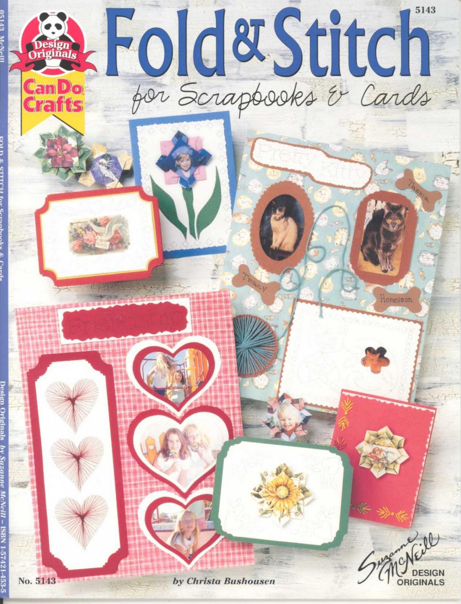 Fold & stitch: For scrapbooks & cards (Can do crafts Vol 5143) by Christa Bushousen