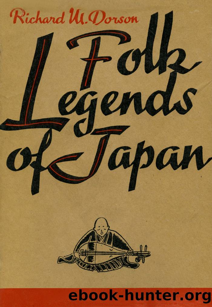 Folk Legends of Japan by Richard M. Dorson