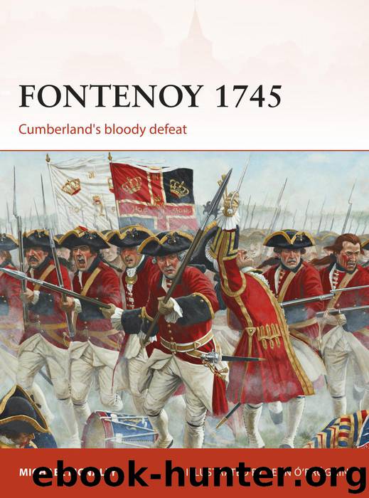 Fontenoy 1745 by Michael McNally & Seán Ó'Brógáin