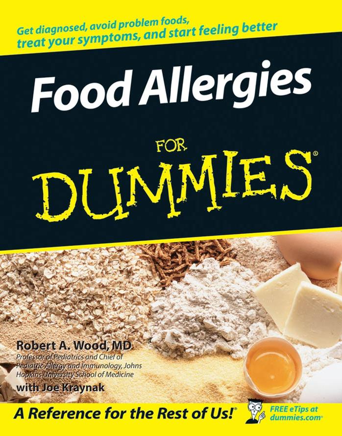 Food Allergies for Dummies by Robert A. Wood & Joe Kraynak