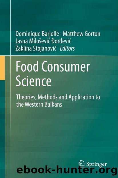Food Consumer Science by Dominique Barjolle Matthew Gorton Jasna Milošević Đorđević & Žaklina Stojanović