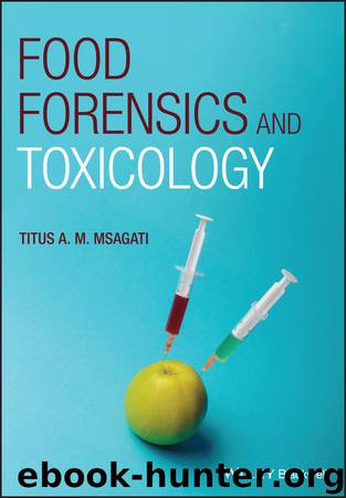 Food Forensics and Toxicology by Titus A. M. Msagati