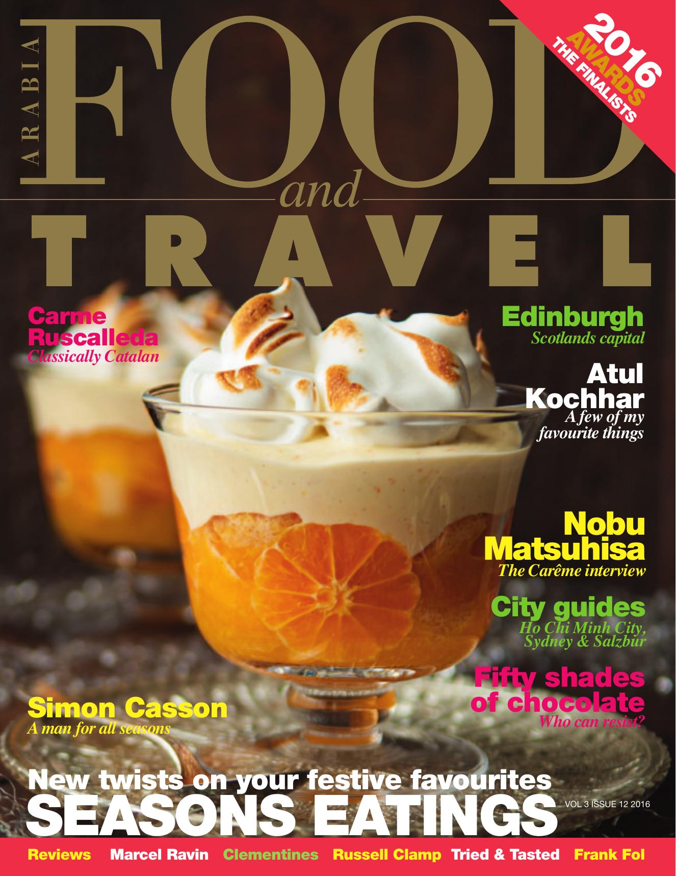 Food and Travel Arabia - Vol3 by Issue 12 2016