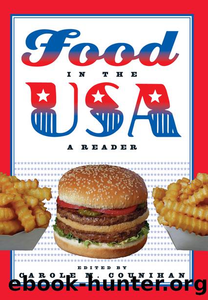Food in the USA by Counihan Carole;