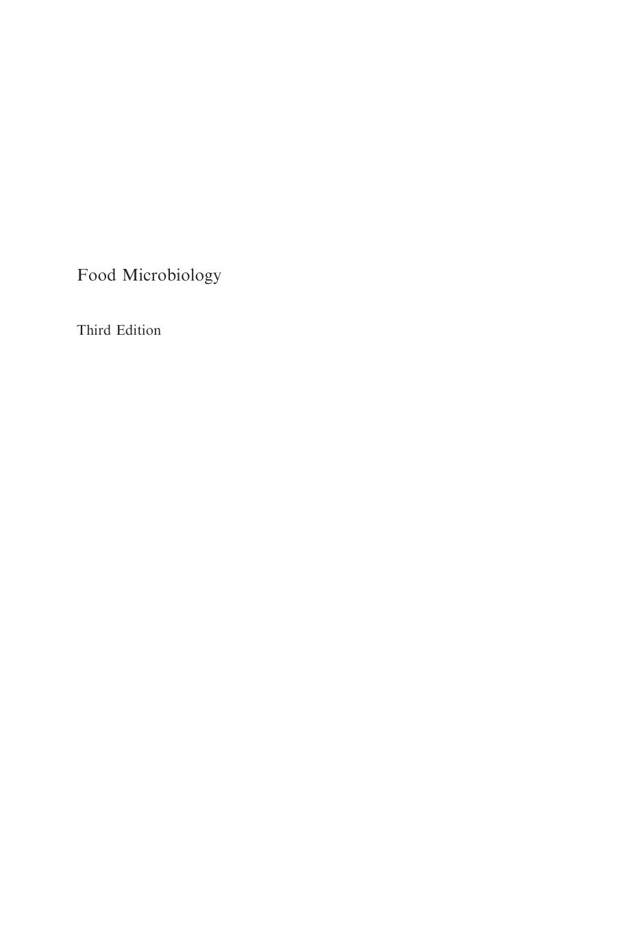 Food microbiology by Martin R. Adams Maurice O. Moss