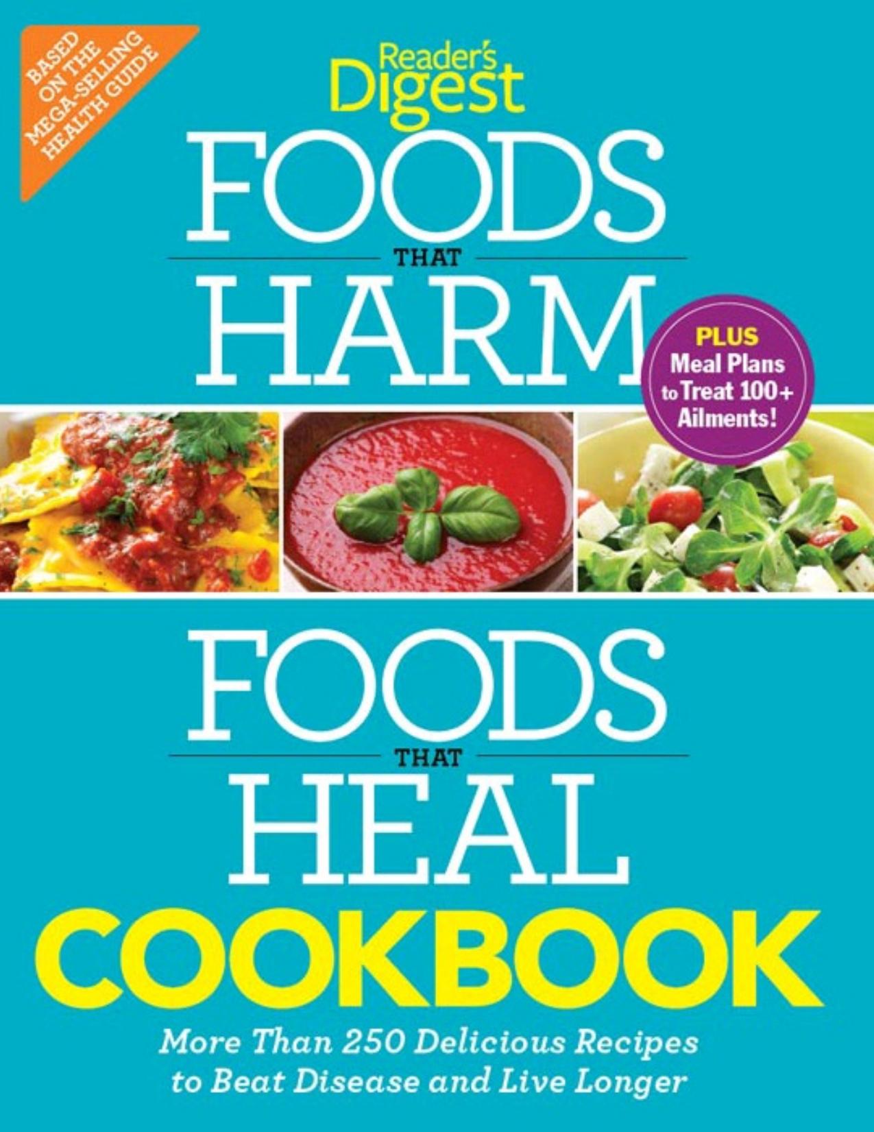 Foods that Harm and Foods that Heal Cookbook by Editors of Reader's Digest