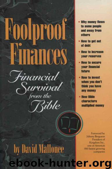 Foolproof Finances - Financial Survival from the Bible by David Mallonee