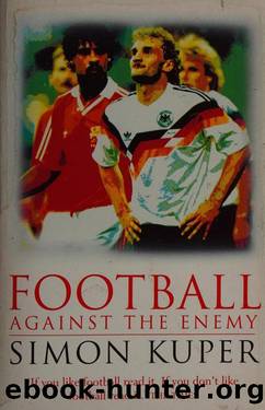Football against the enemy by Unknown