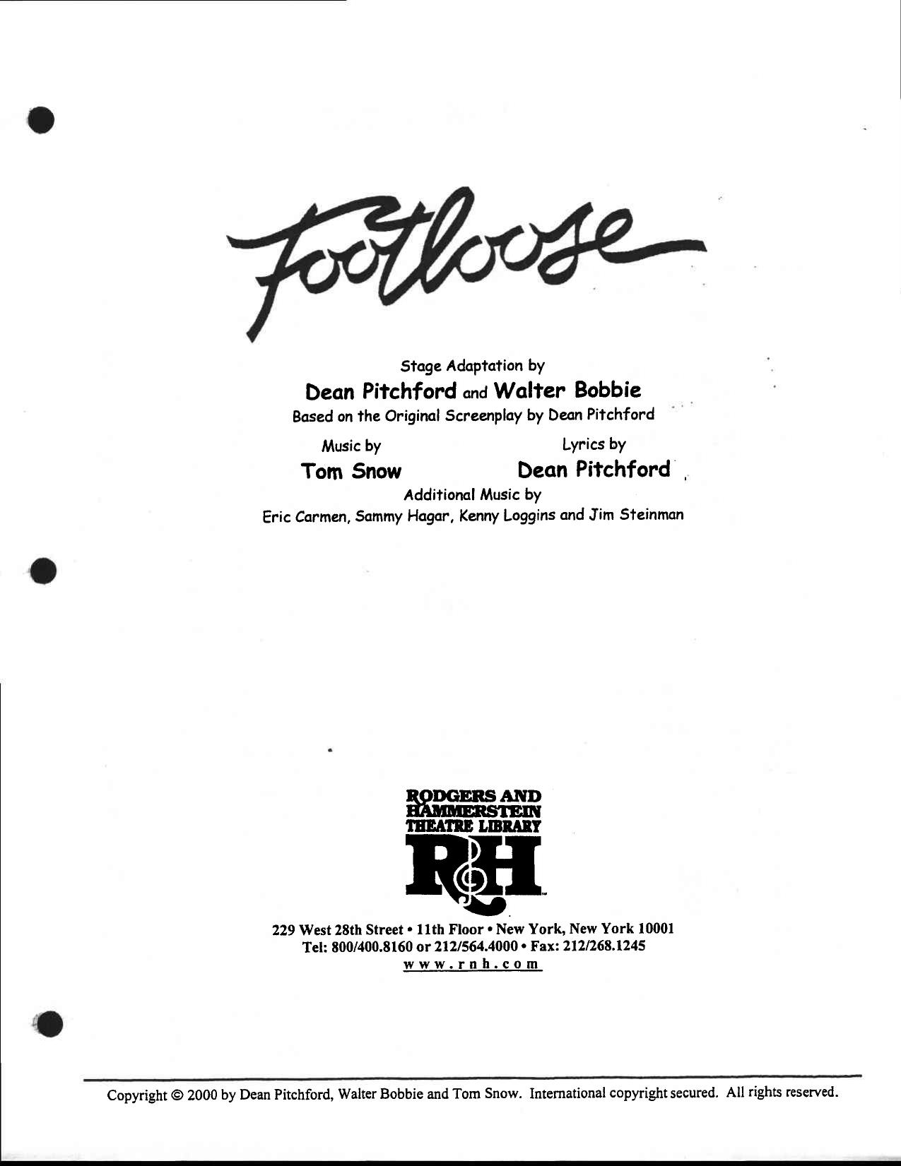 Footloose by Musical