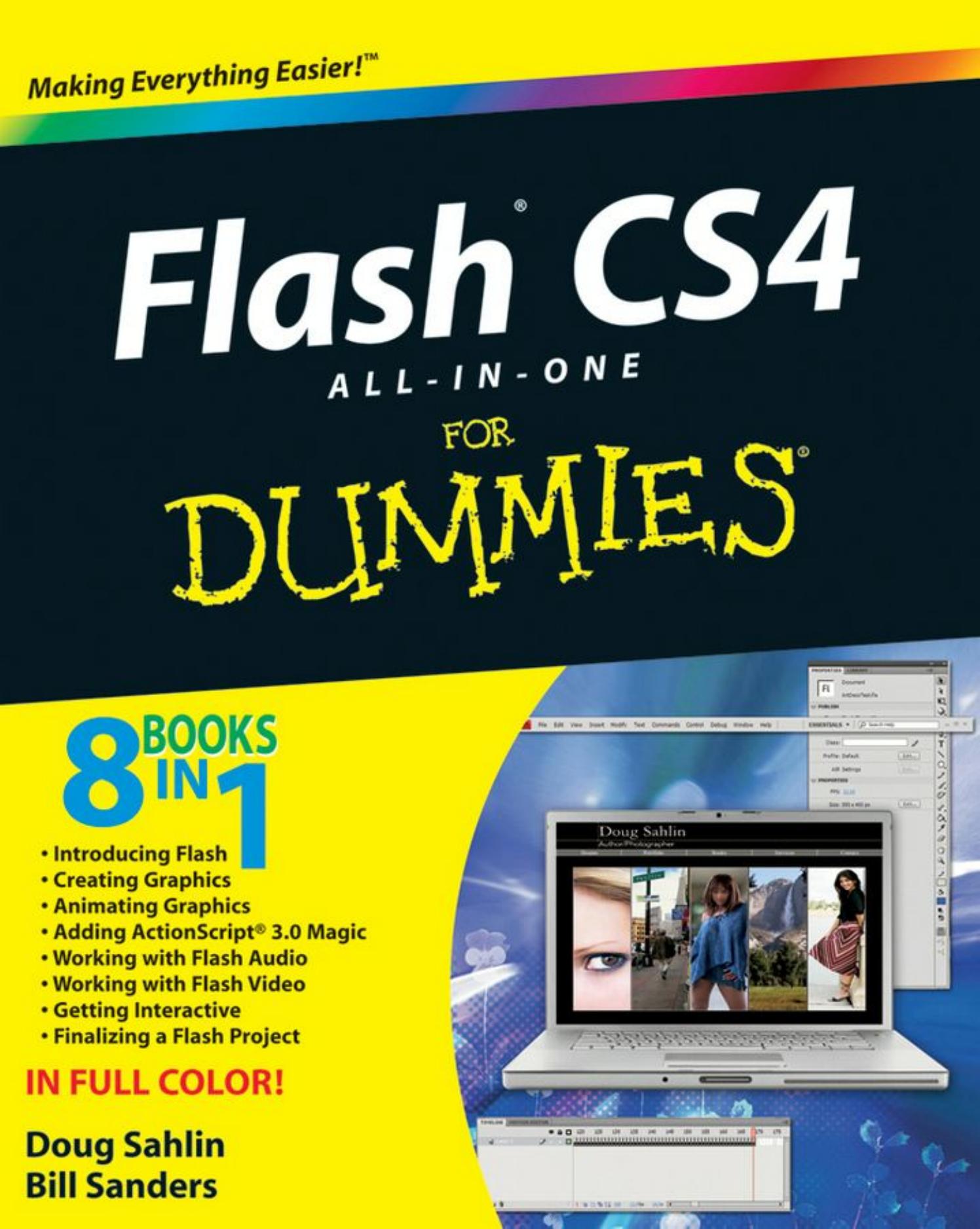 For Dummies Flash CS4 All in One For Dummies by Doug Sahlin William B. Sanders