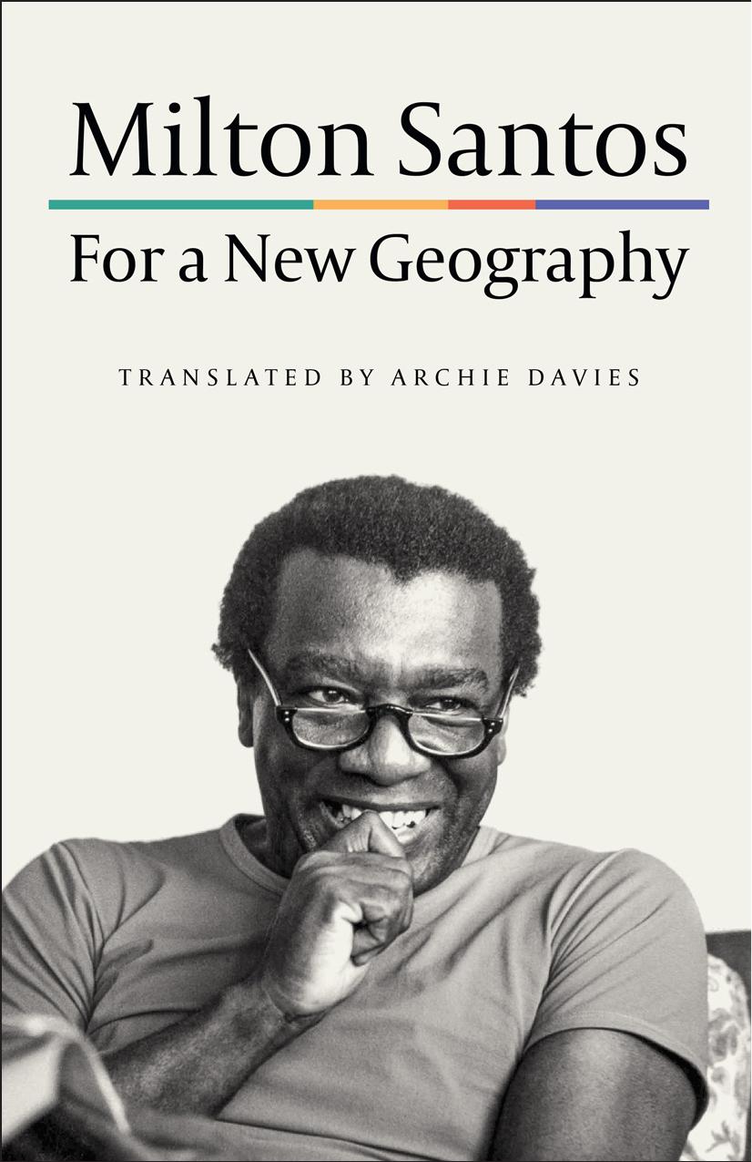 For a New Geography by Milton Santos