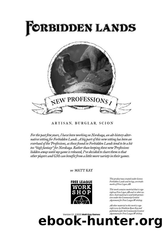 Forbidden Lands More Professions by Unknown
