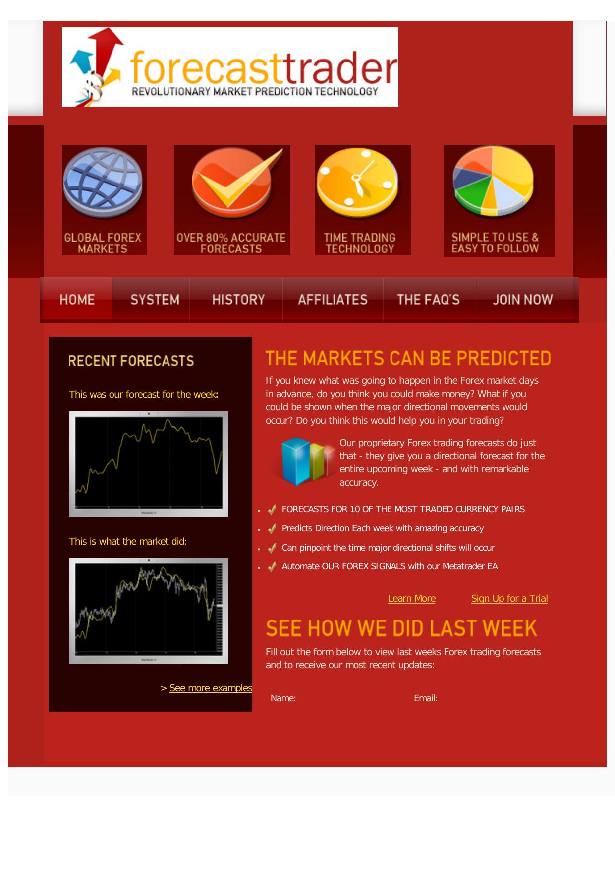 Forecast Trader - Revolutionary Forex Forecasts - No Losing Months! by Best of Kuszter's Collection