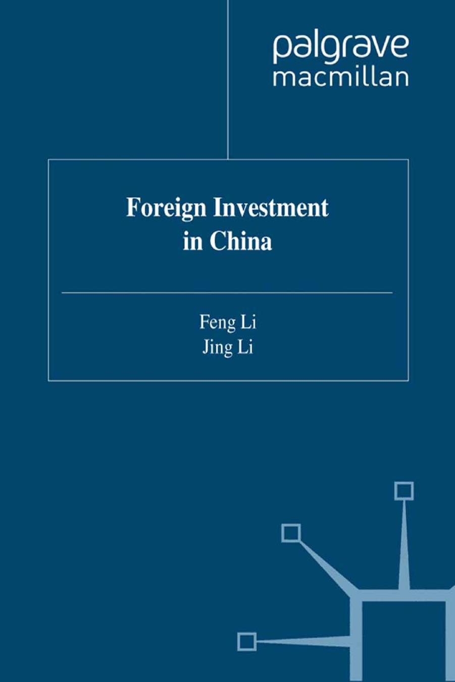 Foreign Investment in China by Feng Li Jing Li (auth.)