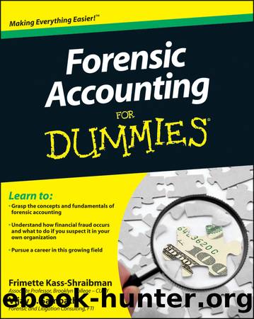 Forensic Accounting For Dummies by Frimette Kass-Shraibman