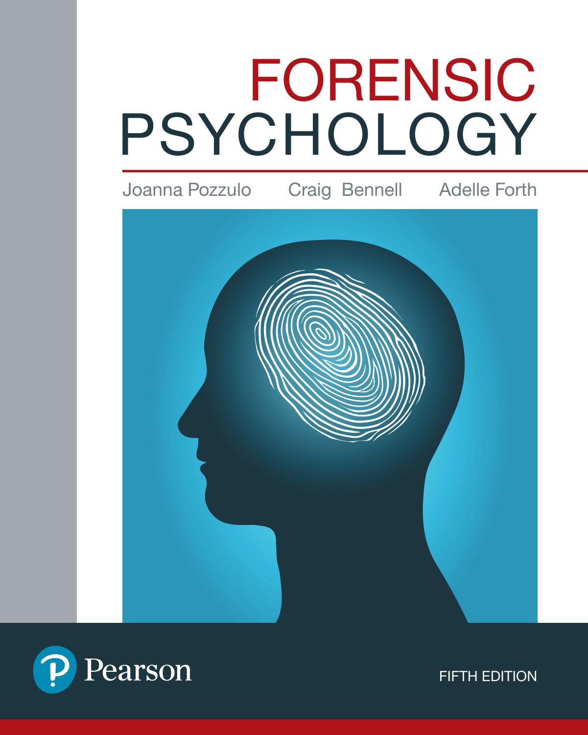 Forensic Psychology (5th Edition) by Unknow
