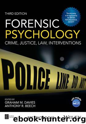 Forensic Psychology by Graham M Davies & Anthony R Beech