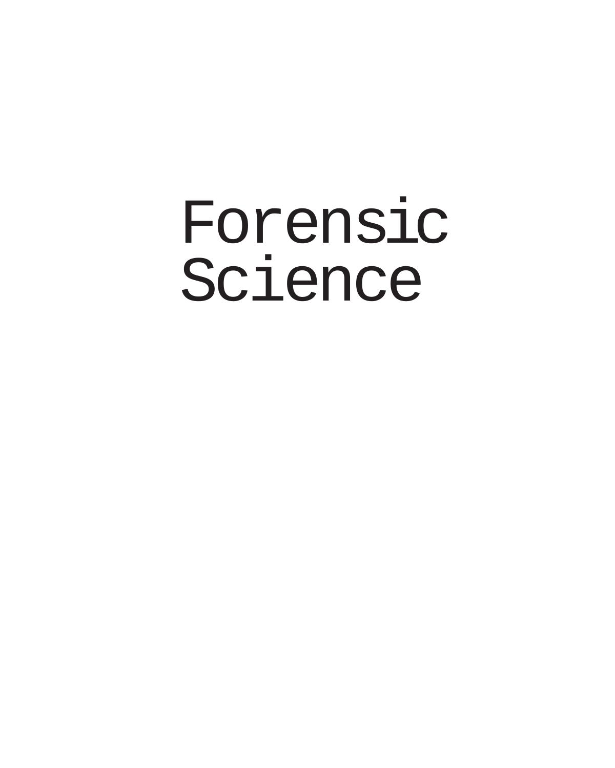 Forensic Science (2008), Volume 2 by Ayn Embar-seddon Allan D. Pass