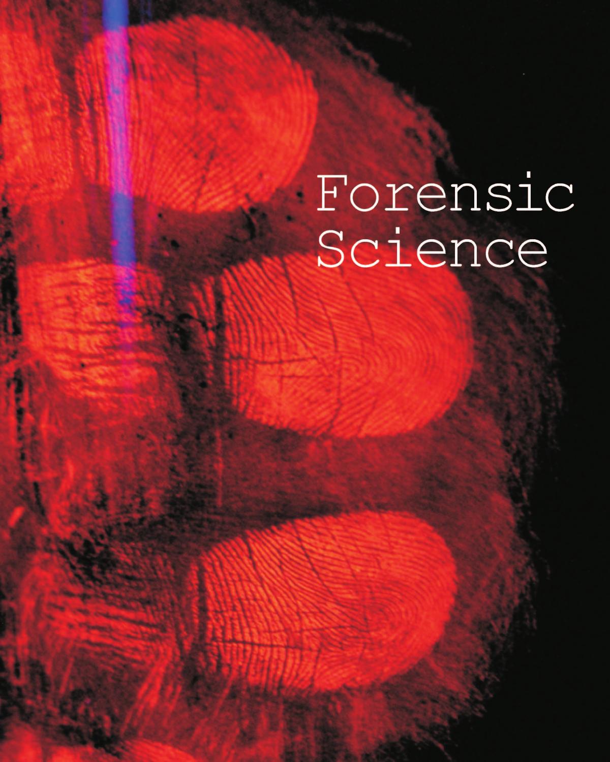 Forensic Science by Ayn Embar-seddon Allan D. Pass