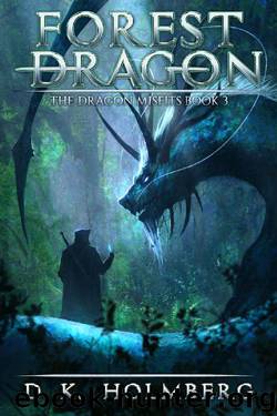 Forest Dragon: An Epic Fantasy Adventure (The Dragon Misfits Book 3) by D.K. Holmberg