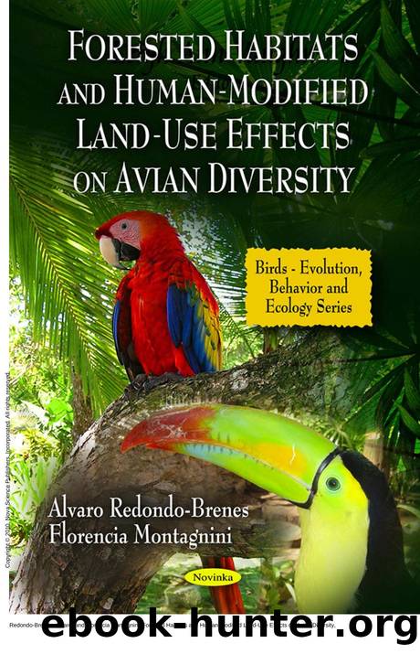 Forested Habitats and Human-Modified Land-Use Effects on Avian Diversity by Alvaro Redondo-Brenes; Florencia Montagnini
