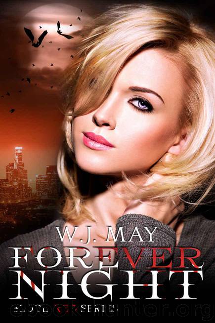 Forever Night: Vampire Werewolf Dark romance fantasy (Blood Red Series Book 4) by May W.J