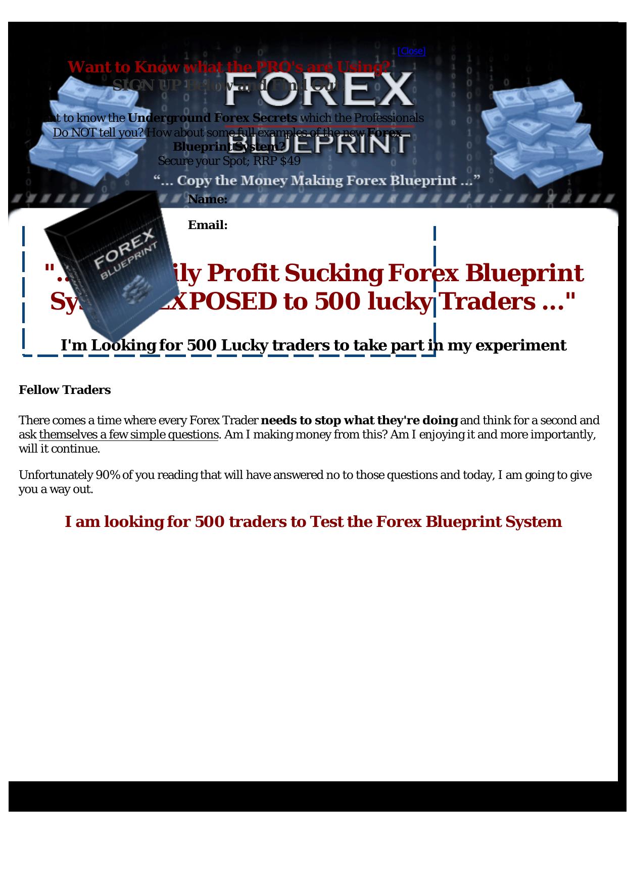 Forex Blueprint System. by Best of Kuszter's Collection
