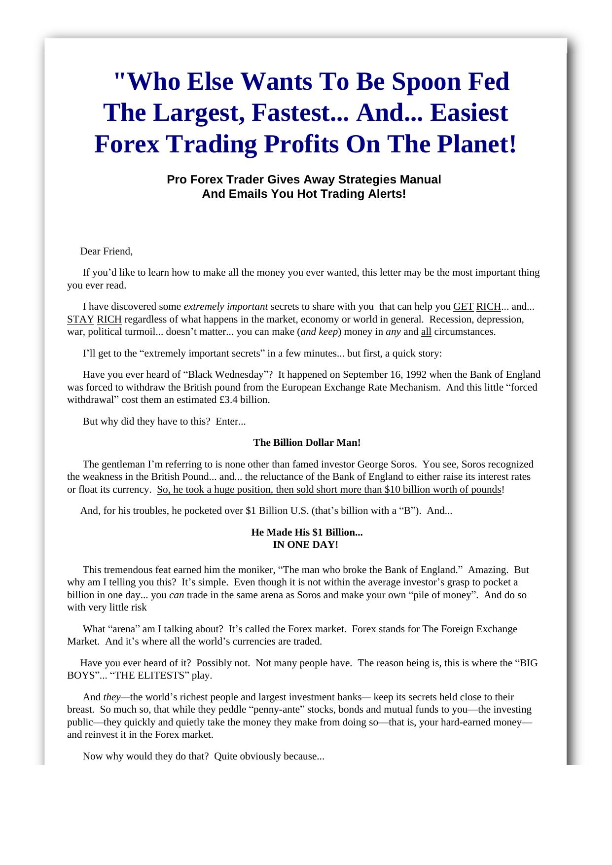 Forex Fortune - How To Get Rich And Stay Rich. by Best of Kuszter's Collection