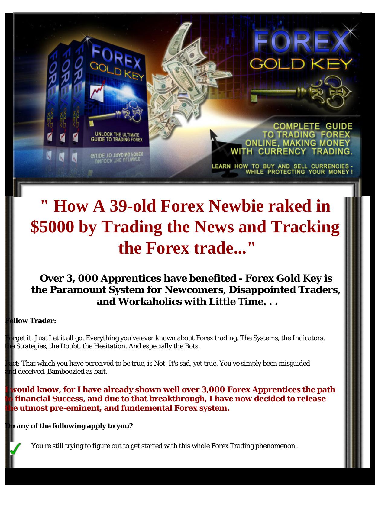 Forex Gold Key Package. by Best of Kuszter's Collection