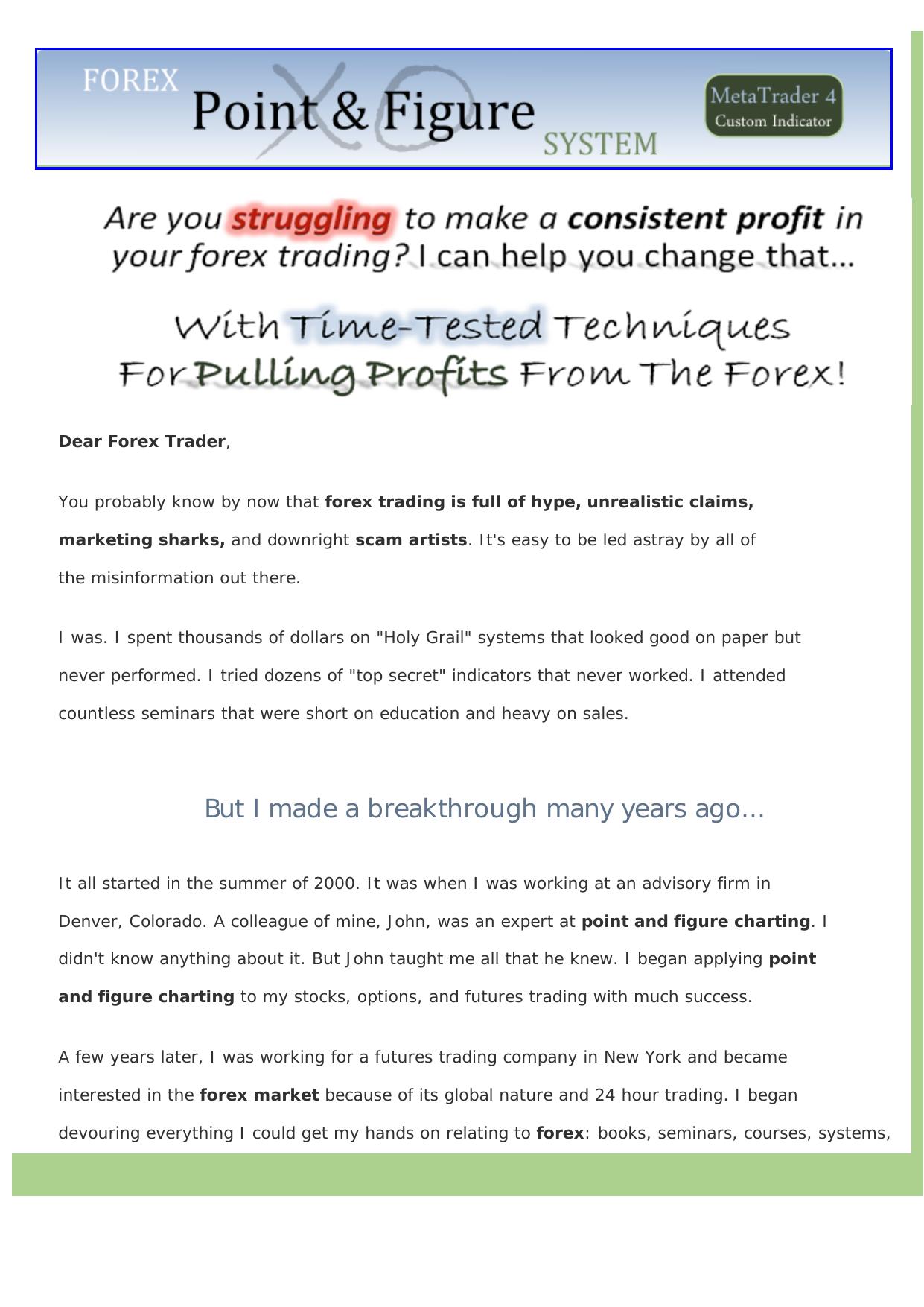 Forex Point And Figure System. by Best of Kuszter's Collection