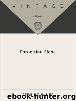 Forgetting Elena by Edmund White
