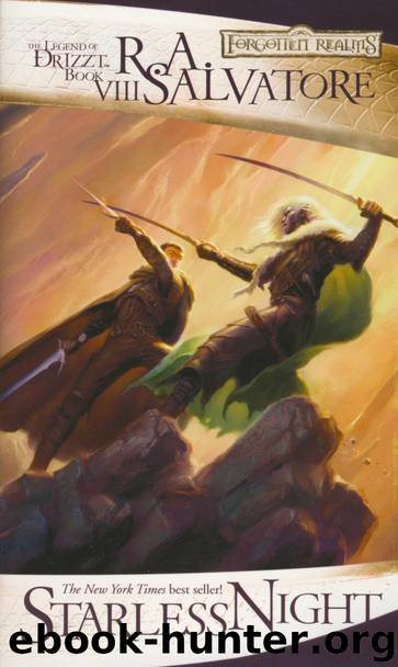 Forgotten Realms #13: Legacy of the Drow 2 - Starless Night by R. A. Salvatore