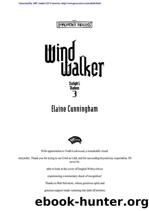 Forgotten Realms - Starlight and Shadows 03 - Windwalker by Cunningham Elaine