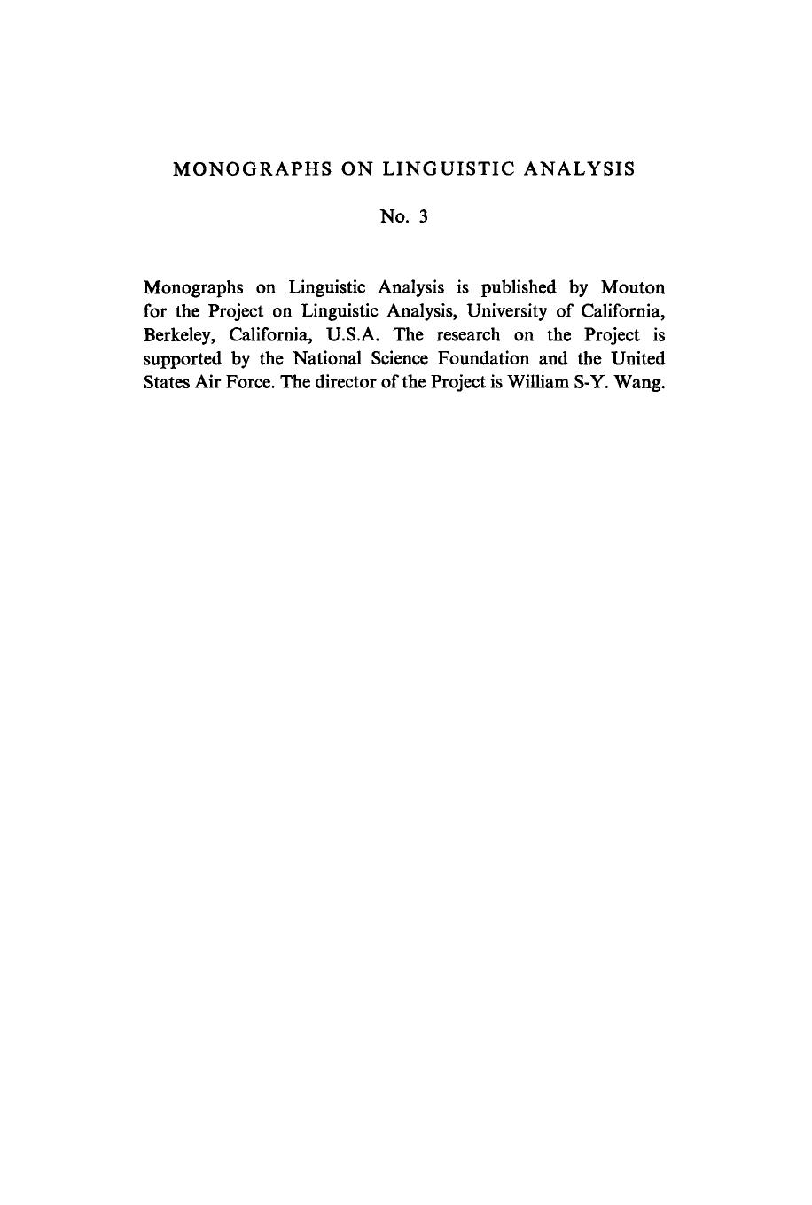 Formal Aspects of Phonological Description by Johnson C. Douglas