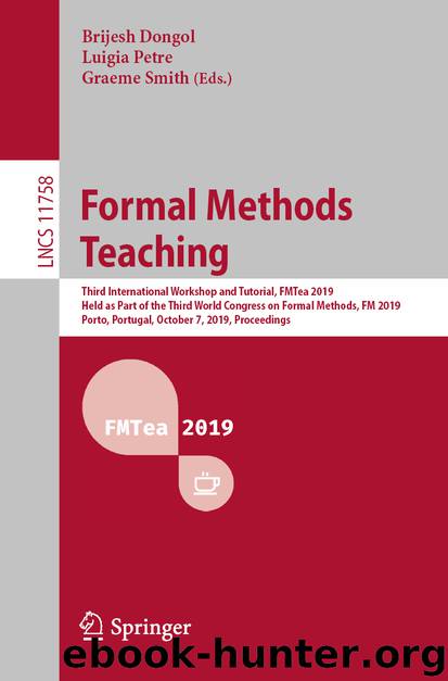 Formal Methods Teaching by Unknown