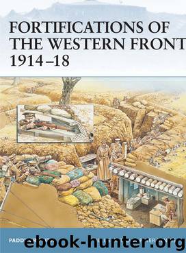 Fortifications of the Western Front 1914-18 by Paddy Griffith