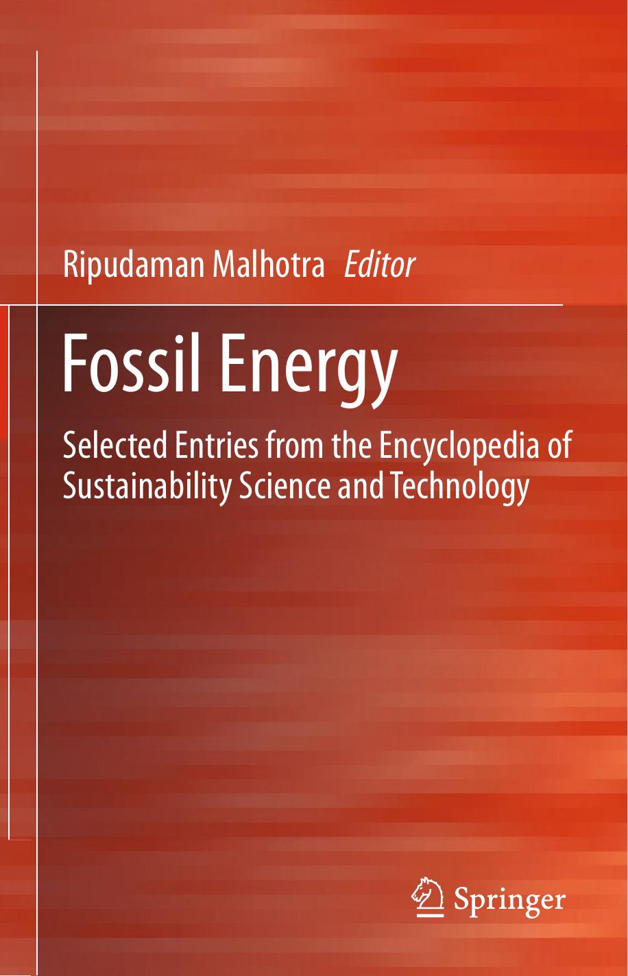 Fossil Energy (Springer) by Unknown