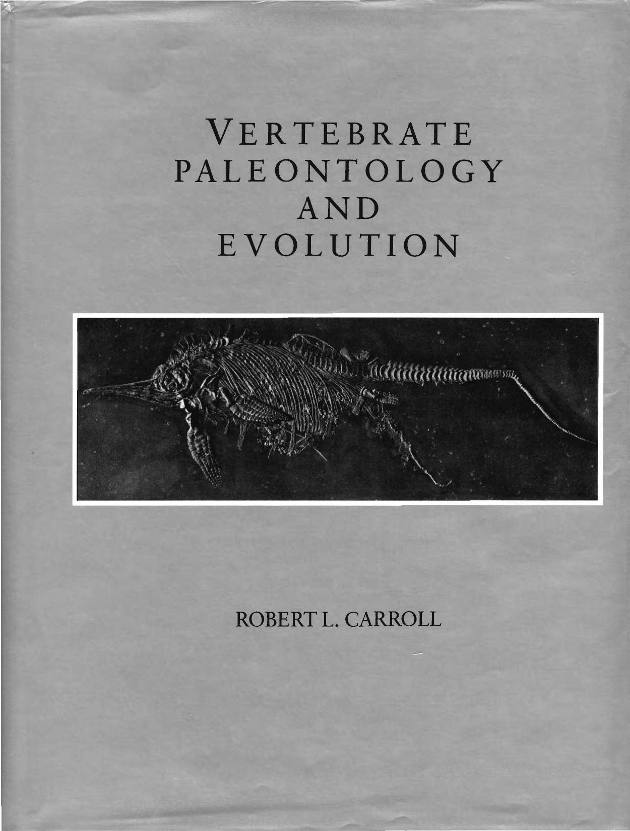 Fossils And The History Of Life by Robert L. Carroll