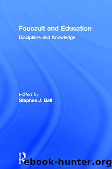Foucault and Education by Unknown