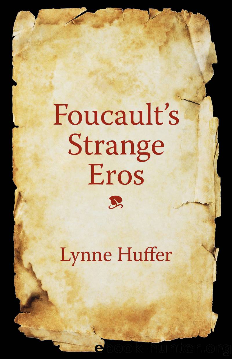 Foucault's Strange Eros by Lynne Huffer
