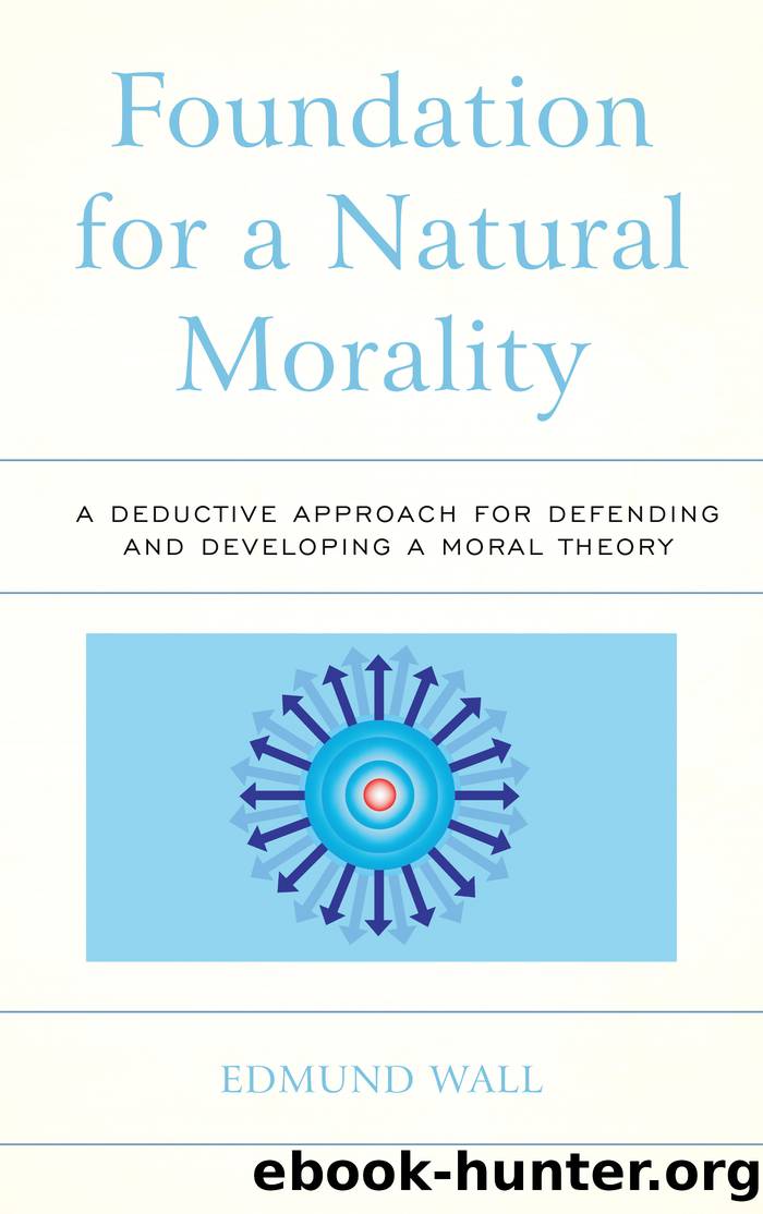 Foundation for a Natural Morality by Wall Edmund;