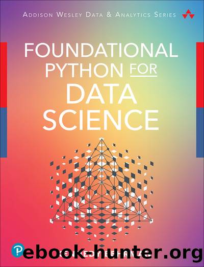 Foundational Python for Data Science by Kennedy Behrman
