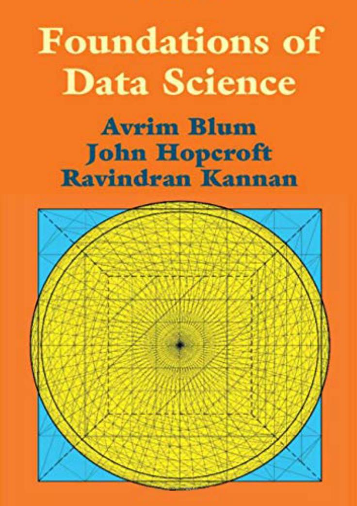 Foundations Of Data Science by Avrim Blum John Hopcroft Ravindran Kannan
