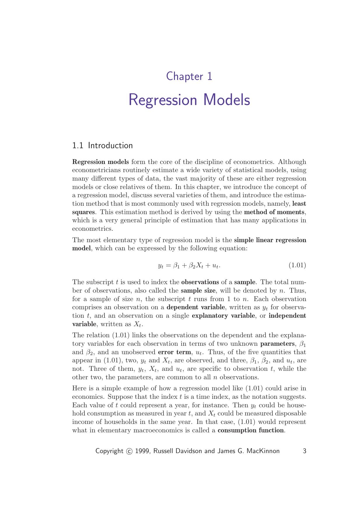 Foundations Of Econometrics by Unknown