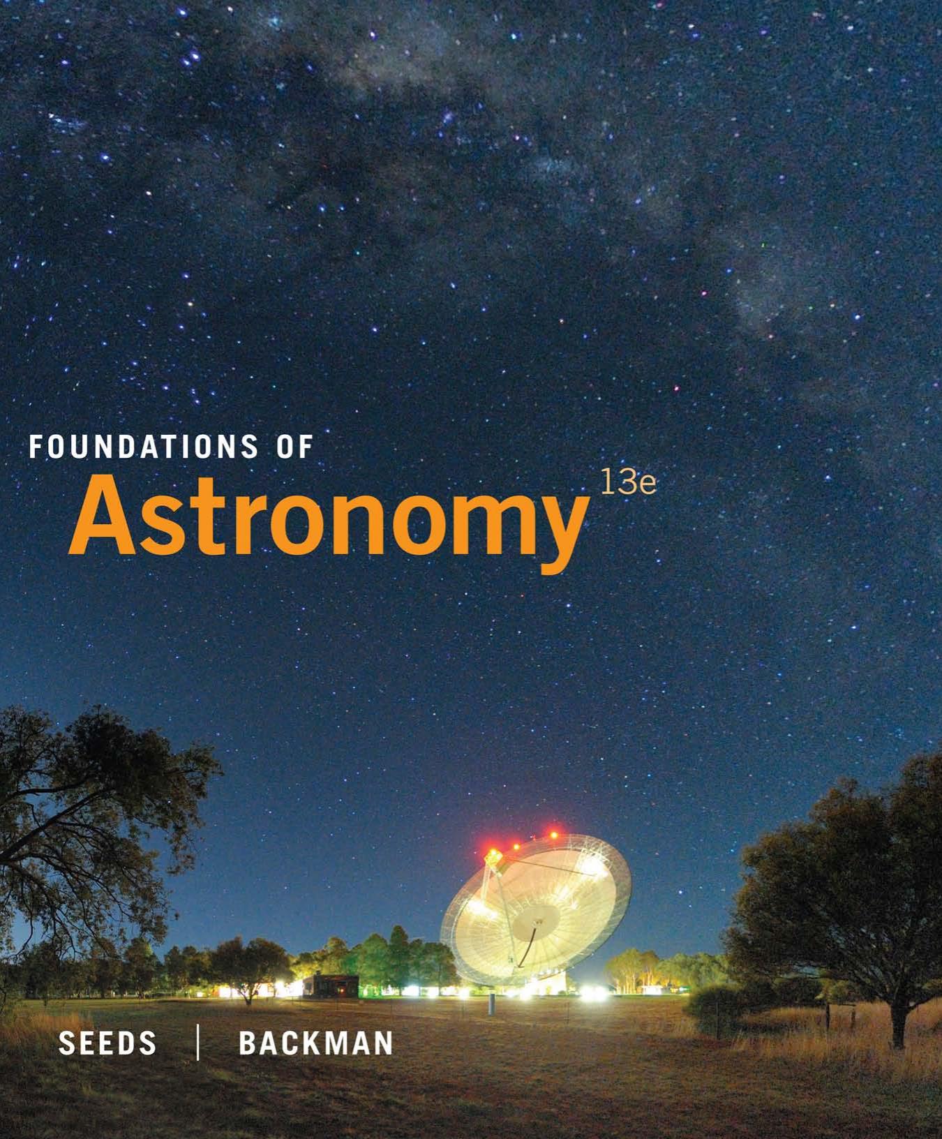 Foundations of Astronomy by Michael A. Seeds Dana E. Backman