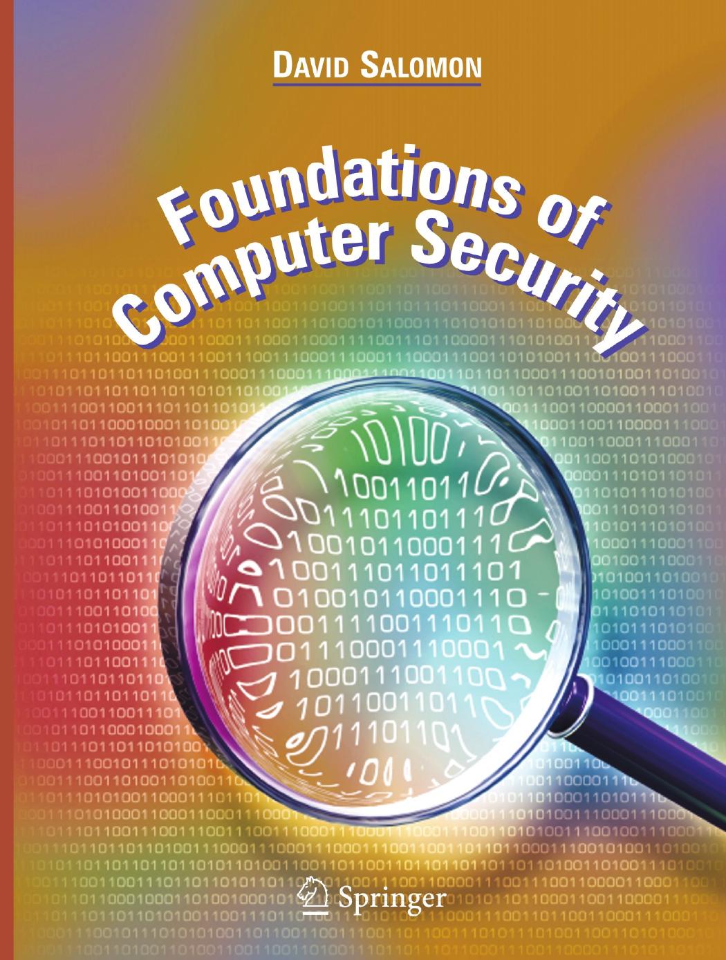 Foundations of Computer Security by Unknown