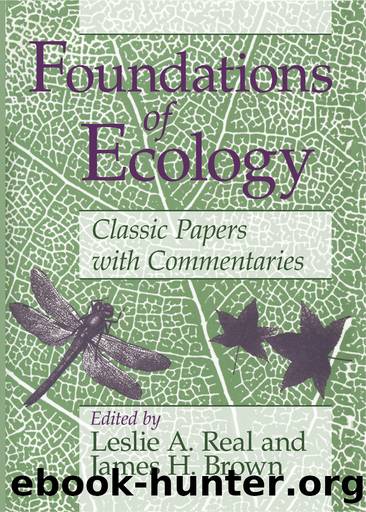Foundations of Ecology by Unknown