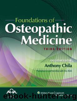 Foundations of Osteopathic Medicine by American Osteopathic Association & Chila Anthony